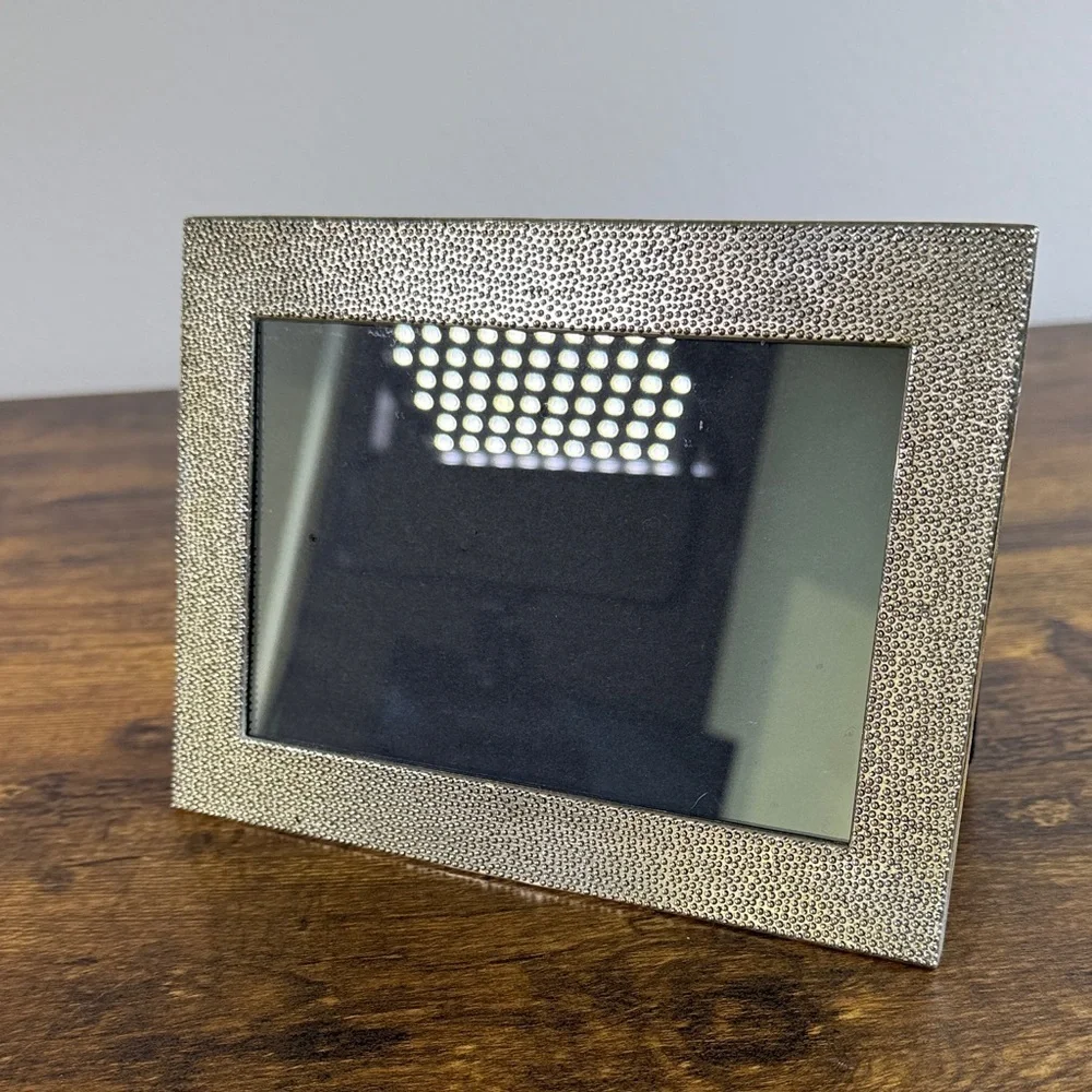 Elegant Gold Brass Photo Frame 6” x 7”